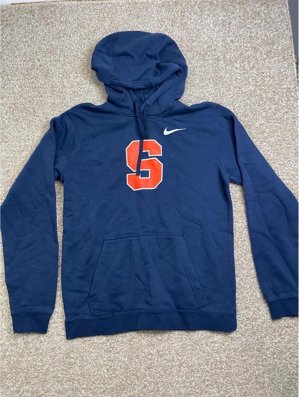 Syracuse Sweater M 00s Y2K University NCAA Center Swoosh Nike Game-day Pullover